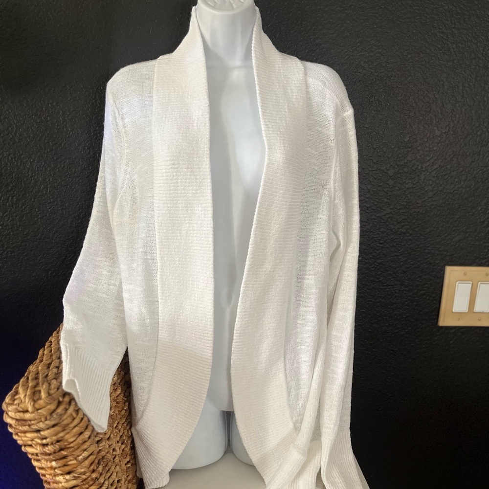 Lilly Pulitzer white Knit cardigan sweater